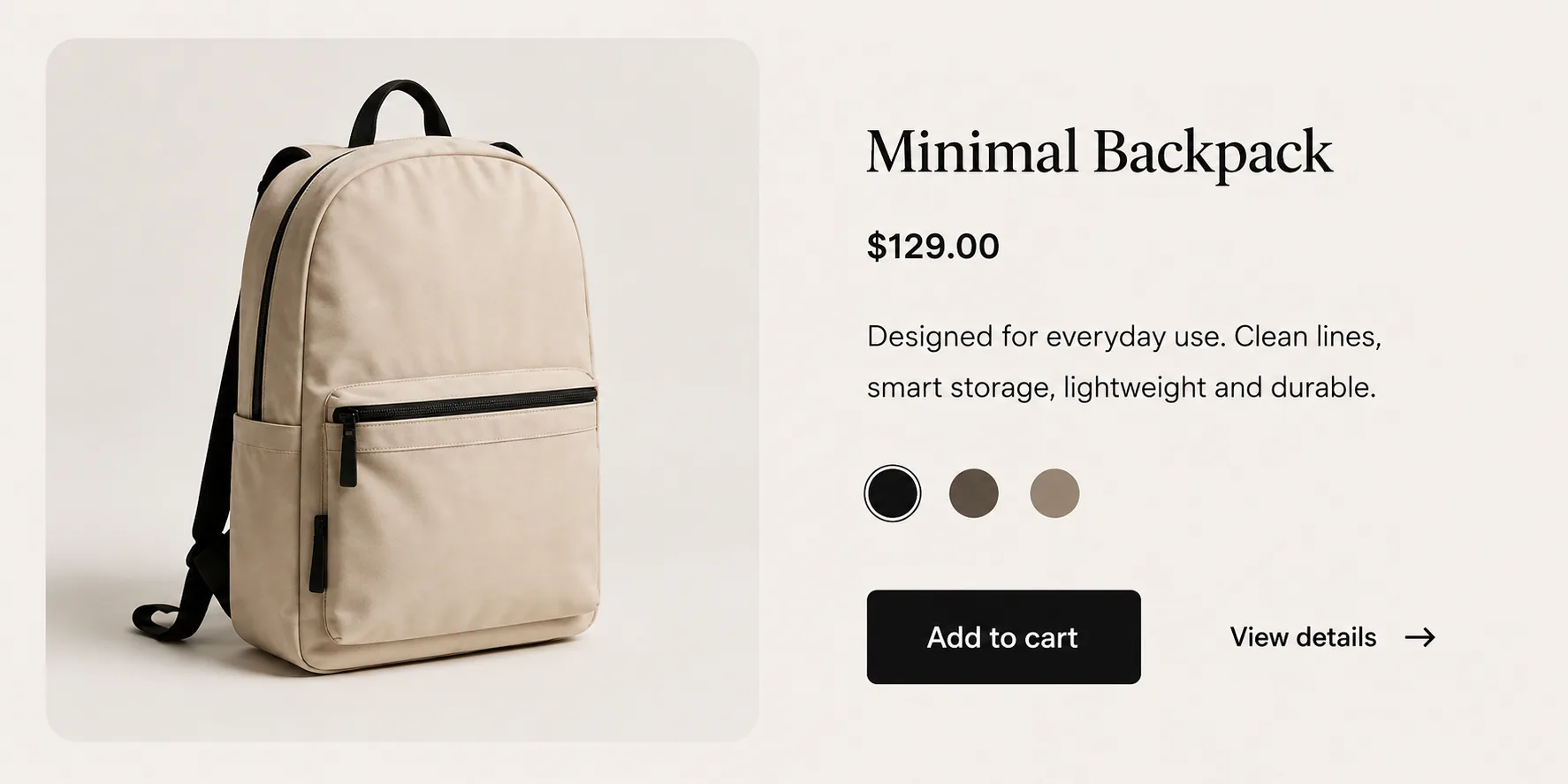 Prestige Shopify Theme Demo feature product section